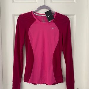 New Nike dry fit long sleeved shirt / top, size XS